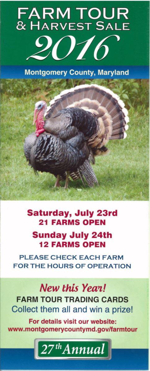 27th Annual Montgomery County Farm Tour Provides Opportunity to Know Your Farmer 27th Annual Montgomery County Farm Tour Provides Opportunity to Know Your Farmer