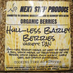 Barley Berries - Whole Hulless. Multiple product options available: 4
