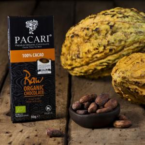 Pacari RAW 100% Chocolate Bar