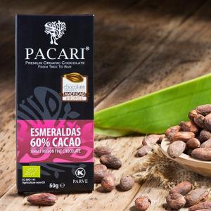Pacari 60% Dark Chocolate Bar