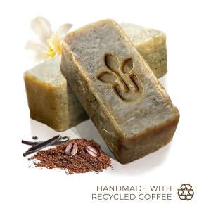Handmade All Natural Coffee Exfoliating Soap - Free Shipping. Multiple product options available: 3